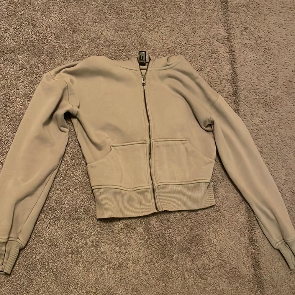 Purple 90 degree sip up sweater